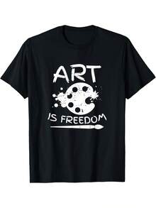 Men T-Shirts - Black - View 1