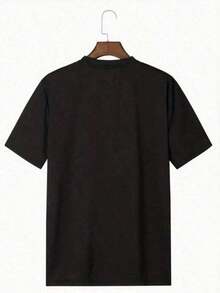 Anti Social Club Lightning Bolt 1pcs Men's 100% Cotton Tee Streetwear Double Sided Digital Printed 220g T Shirt Casual Style Graphic TopY2K-T-Shirt-Camisetas Para Hombre - Black - View 2