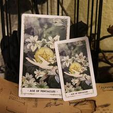 1 Set Silent Desolate Tarot Cards, Ethereal & Elegant Tarot Deck Suitable For Group Games, Easter, Halloween, Music Festivals, Birthday Parties - View 5