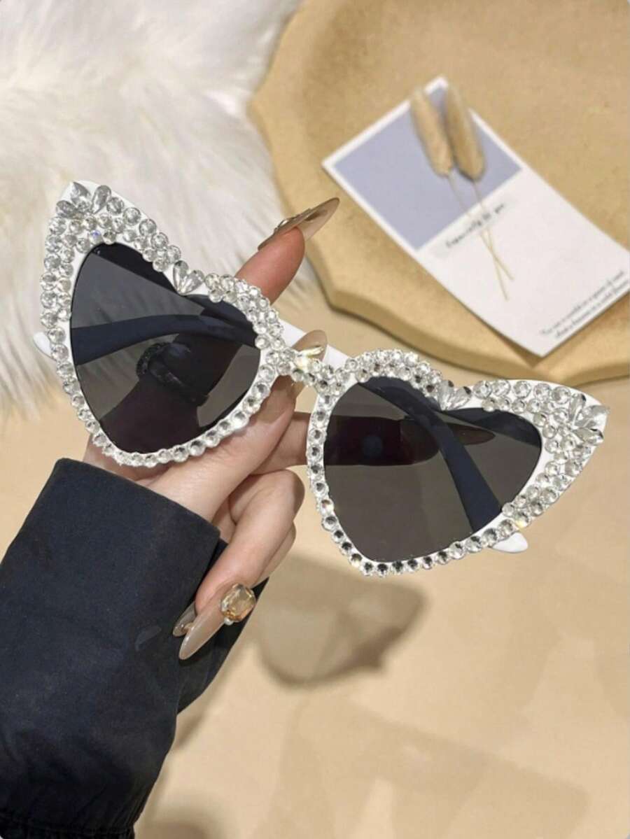 1 Pair Retro European And American Style Fashion Square & Round Face Flattering High-End Fashion Glasses - Multicolor - View 1