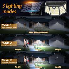 T-310 Solar Split LED Light With Remote Control & Motion Sensor, IP65 Waterproof Outdoor Security Lamp For Garden, Yard, Patio - T-310 - View 8