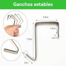 Zapatero sobre La Puerta con 35 Grandes Bolsillos De Malla Zapatero Colgante Adecuado para Guardar Zapatos Accesorios Juguetes Artículos De Tocador Artículos De Lavandería Negro-35 - negro35 - Ver 4