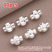 10 hạt xoắn ốc mạ đồng 18K và bạc dày, sang trọng, kích thước 4/5/6mm – Phụ kiện DIY cao cấp cho đám cưới, tiệc tùng và trang phục hàng ngày. - Nhiều màu - Xem 15