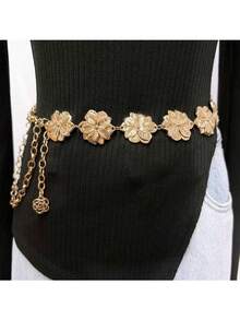 Shiny Bohemian Zinc Alloy Waist Chain - A - View 1