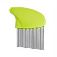 Stainless Steel Wavy Cutter, Can Be Used To Cut Potatoes, Carrot Slices, Vegetables, And Can Also Cut In A Wavy Shape, Used As A French Fry Slicer - Multicolor - View 9