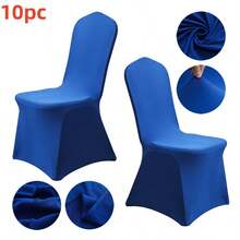 Waterproof Spandex Chair Covers, Elastic Dining Chair Slipcovers, Removable & Washable Polyester Outdoor Chair Covers, Suitable For Party, Banquet, Wedding Events, Hotel (Multiple Classic Colors), Multi-Functional Elastic Polyester Spandex Chair Covers For Dining, Party, Wedding, Banquet And Other Occasions - one-size - View 29