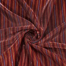 1pc Thin Striped Metallic Fabric, Composite Cationic Sequin Cloth, Pre-Cut Apparel, Dress, Tablecloth, Curtain, Home DIY Sewing Material - Multicolor - View 16