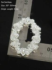 High Quality Lace Shaped Photo Frame Carving Baroque Diy Handmade Cream Glue Valley Beauty Shooting Doll House Props - Multicolor - View 16