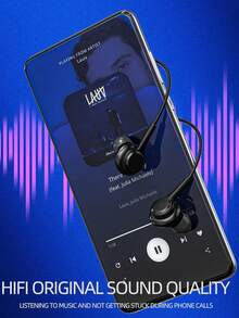 1对/2对USB-C有线耳机，Type-C尼龙编织入耳式耳机，带麦克风和音量控制，低音立体声降噪，兼容三星Galaxy S25、S24、S23、FE、S22、S21、A53及其他Type-C接口机型 - 查看 4