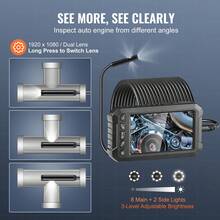 Borescopes - จอแสดงผล 12.7 ซม., สายไฟยาว 15 ม., 2600 mAh Akku - ดู 2