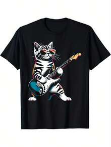 Men T-Shirts - Black - View 8