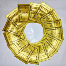 100个装 混合图案 1克聚酯薄膜密封袋，可重复密封塑料包装袋，防臭高品质储物袋，防异味拉链袋，卡通风格礼品包装袋，礼品包装收纳袋 - 彩色 - 查看 6