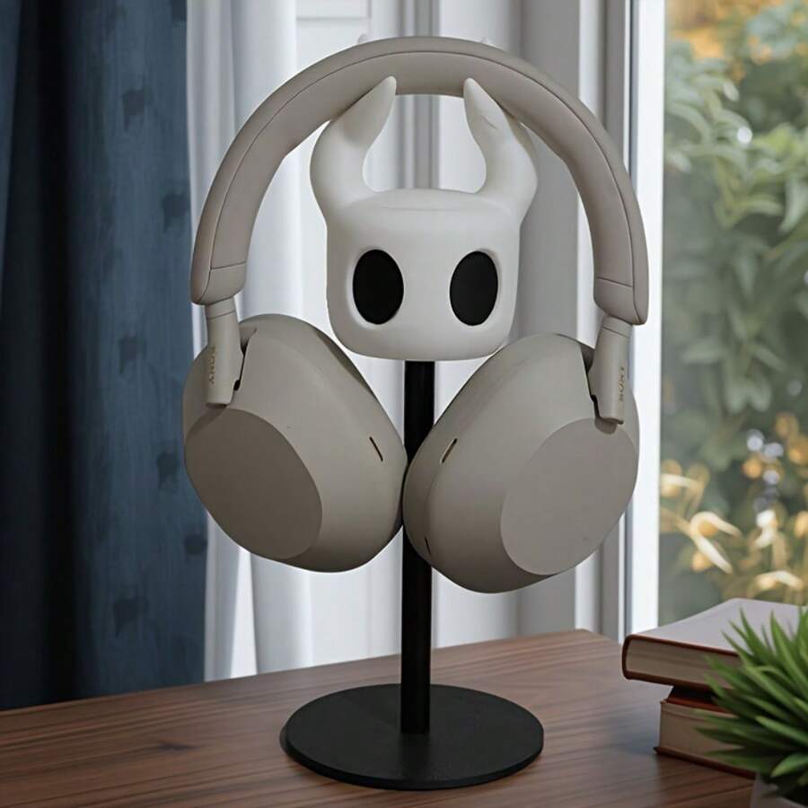 1pc Headphone Stand - Large Earcup Gaming Headset Holder - Unique Display Bracket - Metal Stand - Multifunctional Headphone Rack - Multicolor - View 1