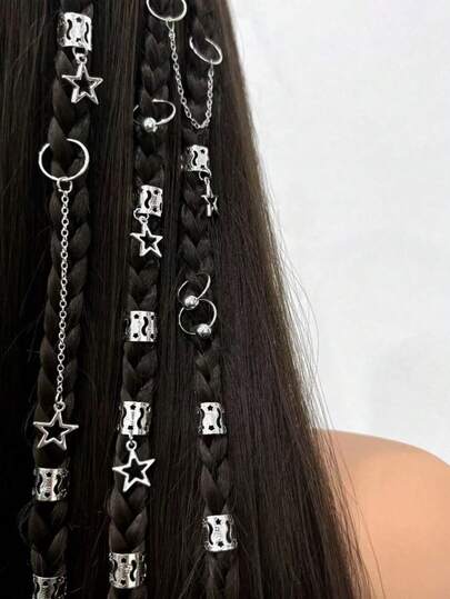 30 Peças Presilhas de Cabelo Trançadas, Acessórios de Trança, Joias para Cabelo, Pingente de Estrela, Acessórios para Cabelo, Acessórios para Cabelo para Mulheres, Acessórios, Acessórios Femininos, Acessório para Cabelo, Acessórios para Cabelo Feminino, Acessórios para Cabelo, Ferramentas para Cabelo, Acessórios de Beleza, Acessórios para Cabelo Encaracolado, Acessório para Cabelo, Acessórios para Cabelo, Acessórios para Cabelo para Mulheres, Outono, Viagem, Ferramentas para Cabelo, Acessórios Femininos, Coisas para Cabelo, Outono, Acessórios para Cabelo, Acessórios para Cabelo para Mulheres, Viagem, Acessório para Cabelo, Acessórios para Cabelo Feminino, Ferramentas para Cabelo, Coisas para Cabelo, Coisas, Acessórios de Beleza, Presentes, Viagem, Presentes para Mulheres, Coisas para Cabelo, Enfeites de Natal