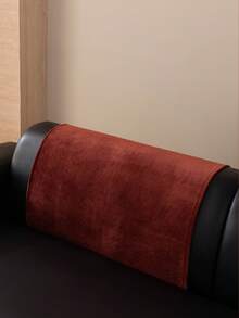 1件装奢华丝绒沙发套，简约亲肤，宠物友好，可机洗，适用于客厅、书房、卧室、办公室等场所的1-4人沙发，四季皆宜 - 紅色 - 查看 8