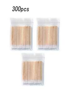 1000支/500支/300支/100支超细尖头清洁棉签，微型精密清洁棉签，眼线修正清洁棉签，遮瑕膏清洁棉签，指甲细节清洁棉签，眉毛精密清洁棉签，口红清洁棉签，卸妆尖头清洁棉签，精密清洁棉签，小面积清洁棉签，适用于耳鼻清洁、化妆和个人护理、指甲尖清洁，多功能美容工具 - 彩色 - 查看 10