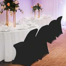 Waterproof Spandex Chair Covers, Elastic Dining Chair Slipcovers, Removable & Washable Polyester Outdoor Chair Covers, Suitable For Party, Banquet, Wedding Events, Hotel (Multiple Classic Colors), Multi-Functional Elastic Polyester Spandex Chair Covers For Dining, Party, Wedding, Banquet And Other Occasions - one-size - View 7