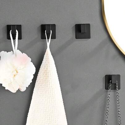 SelfAdhesive Bathroom Hooks Wall Sticker Hooks Towel Hooks Bag Hooks Coat Hooks Door Hooks Kitchen Storage Racks Home Bathroom Accessories To