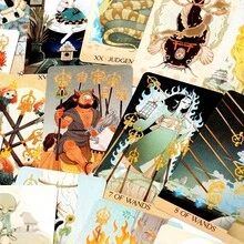 Bộ bài Tarot Yokai phiên bản tiếng Anh, có sẵn. - Nhiều màu - Xem 3