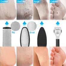 7/9/10/25-In-1 Professional Pedicure Tool Kit, Home/Salon Foot Care Dead Skin Remover, Nail Clipper, Foot File & Multi-Function Manicure Tools - A - View 5