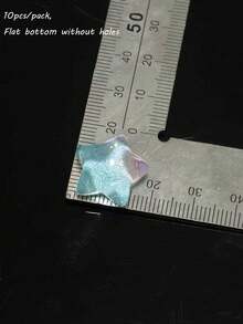 New Ice Transparent Halo Gradient Star Card 17mm Diy Cave Shoes Handmade Design Materials In Stock Factory Wholesale - Multicolor - View 9