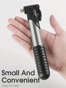 2个装便携式迷你自行车气泵，适用于自行车、电动自行车、篮球和其他户外运动 - 彩色 - 查看 2