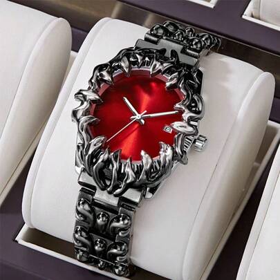  AOCASDIY Men Women Quartz Watch Fashion Sports Calendar Wristwatch Party Gift