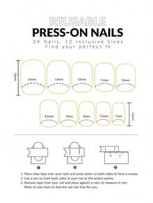 24pcs Short Square UV Glitter Gradient Pink-Orange Candy Color False Nails + 1pc Jelly Glue + 1pc Nail File Set Press On Nails Nail Supplies - 珊瑚粉 - 查看 4