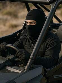 1pc Unisex Balaclava Ski Mask, Neck Warmer, Breathable, Moisture-Wicking, UV Protection, Quick-Dry Cycling Face Mask Headwear, Suitable For Cycling, Skiing, Hiking And Other Activities - Multicolor - View 3