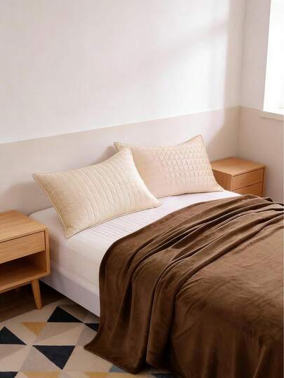 Manta de franela coral gruesa de color liso, disponible en varios colores y tamaños (160 x 200/200 x 220 cm). Suave y cálida, ideal para sofás, oficinas, camping y todo el año. Ideal como manta para la siesta, calentador de piernas, regalo de San Valentín, regalo de Navidad, regalo de boda o regalo de Pascua.