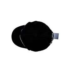 可调节男女通用棒球帽 - 酷炫嘻哈卡车帽，遮阳敞顶帽，街头户外帽，都市时尚帽 - 黑色 - 查看 3