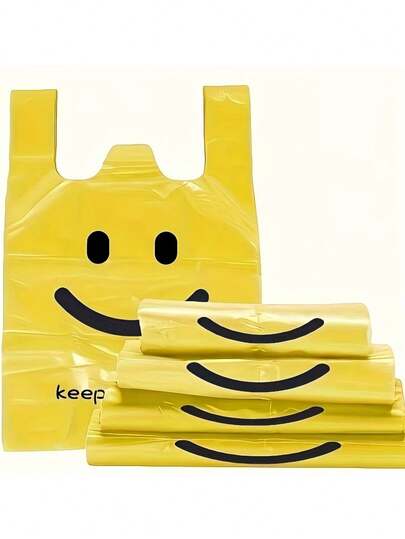50pcs Plastic T-Shirt Bags With Handles, Plastic Gift Packaging Bags - Plastic Food Packaging Bags - Plastic Trash Bags - Plastic Bags - Plastic Gift Bags - Plastic Food Bags - Plastic Shopping Bags - Large Plastic Bags - Plastic Beverage Bags - Mini Plastic Bags, Polyethylene Shopping Bags, Suitable For Groceries, Vegetables, Fruits, Snacks, Etc. Convenient And Practical, Suitable For Supermarkets, Restaurants, Retail Stores And Home Storage, Essential For Back To School Season.