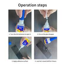 1/2/3pcs Super Glue/401 Adhesive, Strong Glue, Multi-Purpose Glue, Quick-Drying Welding Adhesive, Widely Used For Plastic, Metal, Iron, Ceramic, Stainless Steel, Glass, Acrylic, Wood, Shoe Materials, Stone And Various Materials Bonding. Quick-Drying Adhesive, 502 Adhesive, Handcraft Adhesive, Heat Resistant, Multi-Functional, Strong Welding, Daily Home Repair Product Adhesive - 401膠水 - 查看 6