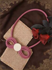 MARLIWOO 1件时尚甜美蝴蝶吊坠项链，复古个性饰品，适合日常佩戴 - 彩色的 - 查看 5