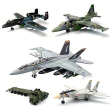 多款拼装飞机和汽车模型 - 飞机和航空航天爱好者收藏品 - 场景搭建套装 - 节日惊喜礼物 - 办公桌装饰 - 彩色 - 查看 2