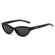 1副休闲PC（聚碳酸酯）透明镜片眼镜，四季皆宜 - 黑色 - 查看 3