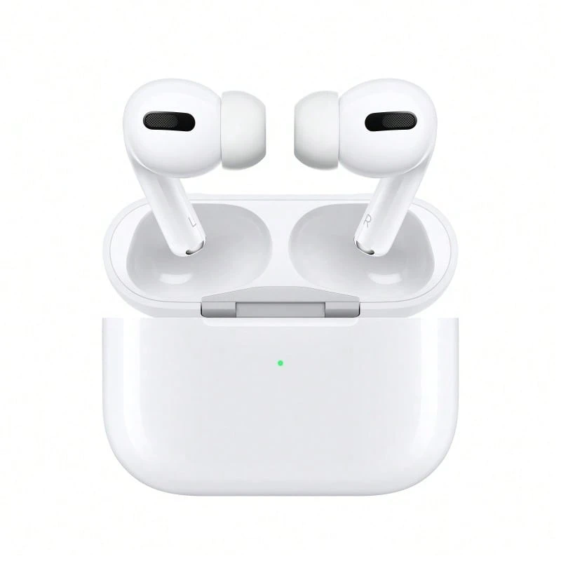 Refurbished Grade A Original Apple AirPods Pro - Wireless Earbuds With Wireless Charging Case - Bluetooth Headphones For IPhone - Active Noise Cancellation - Spatial Sound - Superior Audio Quality - Compatible With Apple Cell Phones - MagSafe Case - Original Audio Accessories
