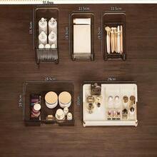 New Stylish Makeup Storage Box, Drawer Type Vanity Organizer, Bathroom Countertop Skincare Holder - Multicolor - View 4