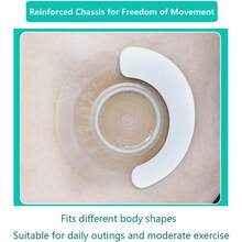 1 Hộp - 20/10 miếng dán hydrocolloid, miếng dán hậu môn nhân tạo, miếng dán đàn hồi thích hợp cho túi hậu môn nhân tạo, đáy hậu môn nhân tạo, ngăn ngừa rò rỉ - Nhiều màu - Xem 4