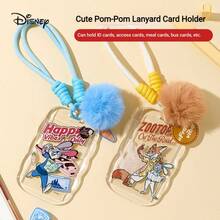 Disney Cartoon Student Card Holder, Cute Campus ID Card Protector, Anti-Lost Card Pouch - Rectangle - View 5