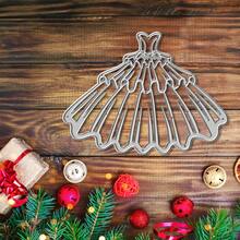 创意服装模具、DIY剪贴簿相册和压花模板、贺卡制作工具、卡片纸切割工艺品、礼品卡制作模板模切。 - 銀色 - 查看 7