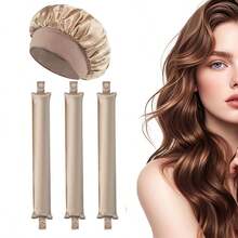 5pcs/Set, 4pcs/Set, 3pcs/Set No Heat Hair Curlers, Loose Waves, Silk Texture, Flexible - Multicolor - View 11