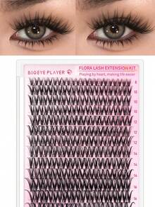 154pcs Fluffy & Thick False Eyelashes, Suitable For Daily, Commute, Party, And Dating - View 2