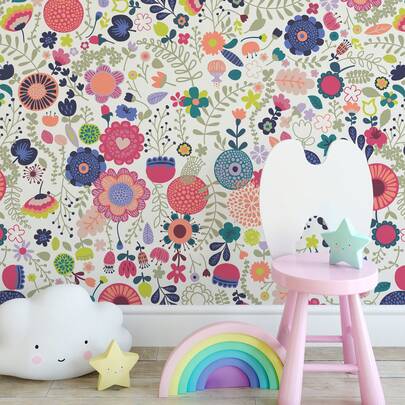 Colorful Floral Boh…