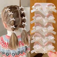 10pcs Cartoon Screw Design Hair Ties For Girls, Durable & Hair-Friendly, Suitable For Photo Shoot, Back To School Gift - Multicolor - View 13