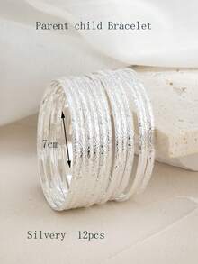 12 件独特设计女孩/女孩编织绳手链 - 均碼 - 查看 34