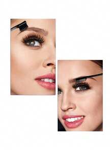 3pcs Hair Styling Brush Set, Teasing Brush, Rat Tail Comb, Edge Brush For Smoothing And Styling Hair - Pink - View 4