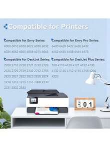 1-Pack 67XL Black Ink Cartridge Replacement For Ink 67XXL 67XL 67 XL For DeskJet 4133e 2755e 4155e 2722 2752e Envy Pro 6458 6475 Envy 64 58e 64 55e 6055e 6075 - 查看 5