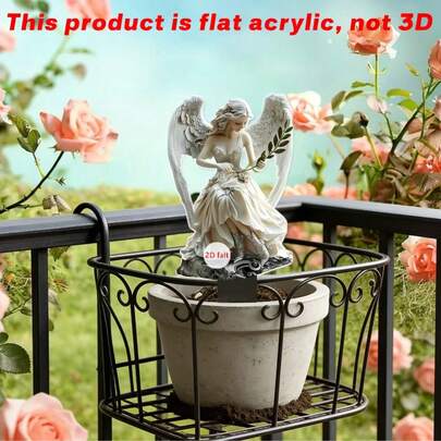 A Symbol Of Peace From The Fairy Realm: Acrylic Outdoor Hanging Decoration, Vehicle Hanging Decoration.