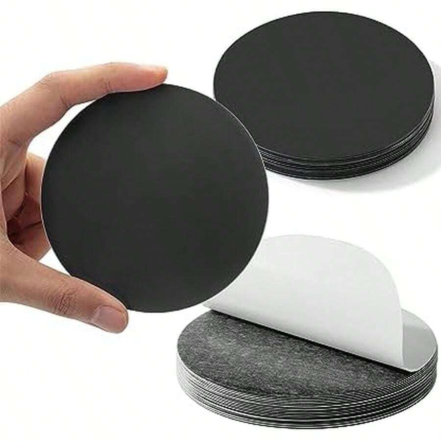 Mr. Pen Round Magnets - 20 Pcs, 4" Magnetic Sheets, Craft Magnets - / - View 1